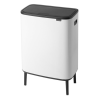 Koš na dotik BO, 60 l, bela, Brabantia