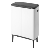 Koš na dotik BO, 60 l, bela, Brabantia