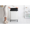 Koš na dotik BO, 60 l, bela, Brabantia
