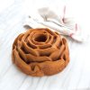 Pekač za šarkelj, v obliki vrtnice, baker, Nordic Ware