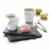 Lonček za espresso FROISSÉS, 80 ml, bela, porcelan, REVOL