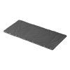 Servirni krožnik BASALT, 25 x 12 cm, efekt skrilavca, keramika, REVOL