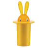 Držalo za zobotrebce MAGIC BUNNY, rumeno, Alessi