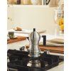 Moka kafetiera PULCINA, 70 ml, črn ročaj, Alessi
