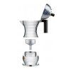 Moka kafetiera PULCINA, 70 ml, črn ročaj, Alessi