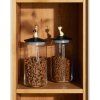 Kozarec za shranjevanje pasje hrane LULAJAR, 1,5 l, rdeča, steklo, Alessi