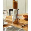 Moka kafetiera espresso OSSIDIANA, 150 ml, Alessi
