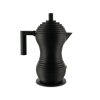 Moka kafetiera PULCINA, 70 ml, črna, Alessi