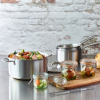 Casserole kozica ALCHIMY, 20 cm, 2,5 l, nerjaveče jeklo, de Buyer