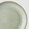 Desertni krožnik GREEN FADE, 24 cm, MIJ