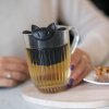Infuzor za čaj MIAOU, kozmično črna, Koziol