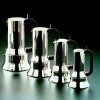 Kafetiera 9090 150 ml, rjava ročaj, Alessi