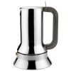 Kafetiera 9090 150 ml, rjava ročaj, Alessi