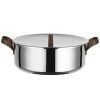 Pokrov za lonec EDO, 14 cm, nerjaveče jeklo, Alessi