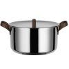 Pokrov za lonec EDO, 16 cm, nerjaveče jeklo, Alessi