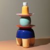 Servirna skleda RHOMBE, 13 cm, temno modra, Lyngby