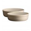 Posoda za crème brûlée, 12 cm, set 2 kosov, krem, Emile Henry