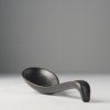 Japonska žlica BLACK MATT, 17,5 cm, črna, MIJ