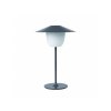 Prenosna namizna svetilka ANI, 33 cm, LED, toplo siva, Blomus