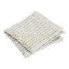Brisača za roke CARO, 30 x 30 cm, kremna, Blomus