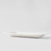 Servirni krožnik WHITE BLOSSOM, 33 x 19 cm, MIJ