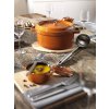 Casserole kozica COCOTTE, 28 cm, s parnikom, bazilika, lito železo, Staub