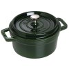 Casserole kozica COCOTTE, 28 cm, s parnikom, bazilika, lito železo, Staub