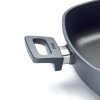 Servirna ponev TITANIUM NOWO, 28 x 28 cm, za indukcijo, brez prijemanja, titan, WOLL