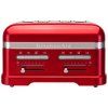 Toaster ARTISAN, 4 rezine, metalik rdeča barva, KitchenAid