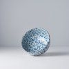 Skodelica za kosmiče BLUE DAISY 16 cm, 800 ml, modra, keramika, MIJ