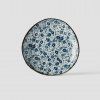 Krožniček BLUE DAISY, 12 cm, MIJ