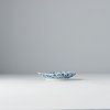Krožniček BLUE DAISY, 12 cm, MIJ