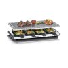 Raclette žar RG 2374, 1500 W, 8 mini posodic, iz nerjavečega jekla, Severin