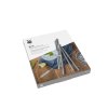 Slamica za pitje, 18 cm, set 6 kosov, s krtačko, iz nerjavečega jekla, WMF