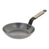 Ponev za cvrtje MINERAL B BOIS 20 cm, lesen ročaj, de Buyer