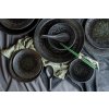 Skodelica za kosmiče BLACK PEARL 13 cm, 200 ml, črna, keramika, MIJ