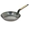 Ponev za cvrtje MINERAL B BOIS 24 cm, lesen ročaj, de Buyer
