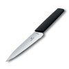 Univerzalni nož SWISS MODERN, 15 cm, črn, Victorinox