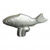 Ročaj pokrova FISH, srebrn, Staub
