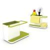 Organizator za pomivalno korito CADDY, zelena, Joseph Joseph