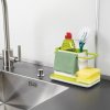 Organizator za pomivalno korito CADDY, zelena, Joseph Joseph