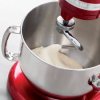 Kavelj za testo za stoječi mešalnik, iz nerjavečega jekla, KitchenAid