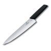 Kuharski nož SWISS MODERN, 22 cm, črne barve, Victorinox
