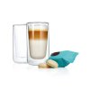 Kozarec za caffe latte, set 2 kosov, 320 ml, z dvojno steno, Blomus