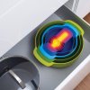 Set kuhinjskih skled OPAL NEST, 9 kosov, z merilnimi žličkami, zložljivo, Joseph Joseph
