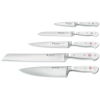 Set nožev z blokom CLASSIC "BREAD KNIFE VERSION", 5 kosov, Wüsthof