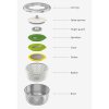 Set za pripravo solate MULTI-PREP, 5 kosov, Joseph Joseph