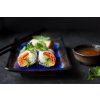 Sushi krožnik COBALT BLUE, 21 x 13 cm, MIJ