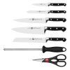 Set nožev z blokom PROFESSIONAL "S", 8 kosov, z brusilno palico in škarjami, Zwilling