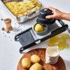Mandoline rezalnik SWING PLUS, črna, de Buyer